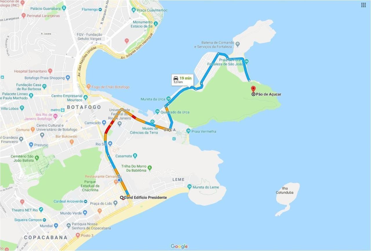 Vista Lateral Ao Mar: Estudio Acolhedor Rio de Janeiro Kültér fotó